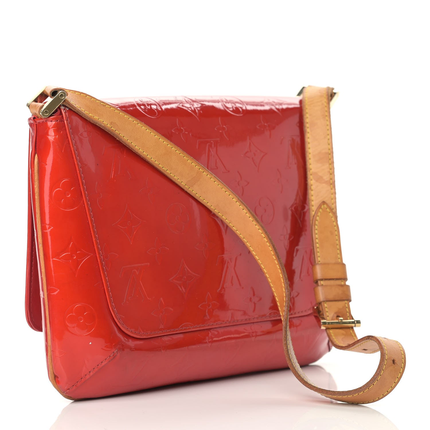 Louis Vuitton Vernis Thompson Street Rouge 3 of 22