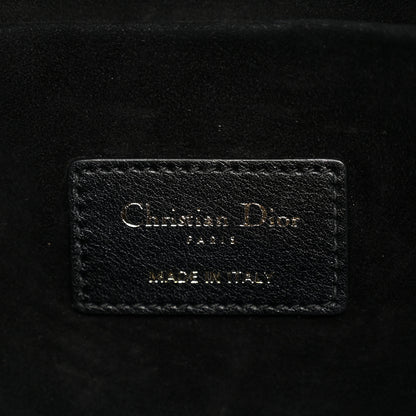 Christian Dior Calfskin Archicannage Medium Essential Tote Black 5 of 11