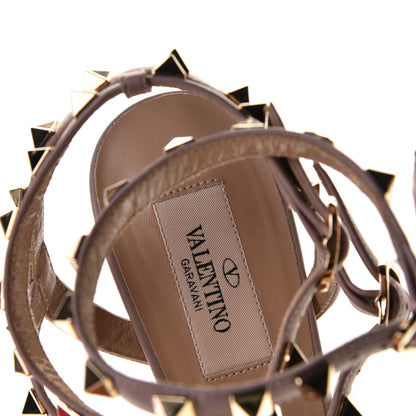 Valentino Garavani Patent Nappa Rockstud Ankle Strap 65mm Pumps 37 Peony Poudre 12 of 12