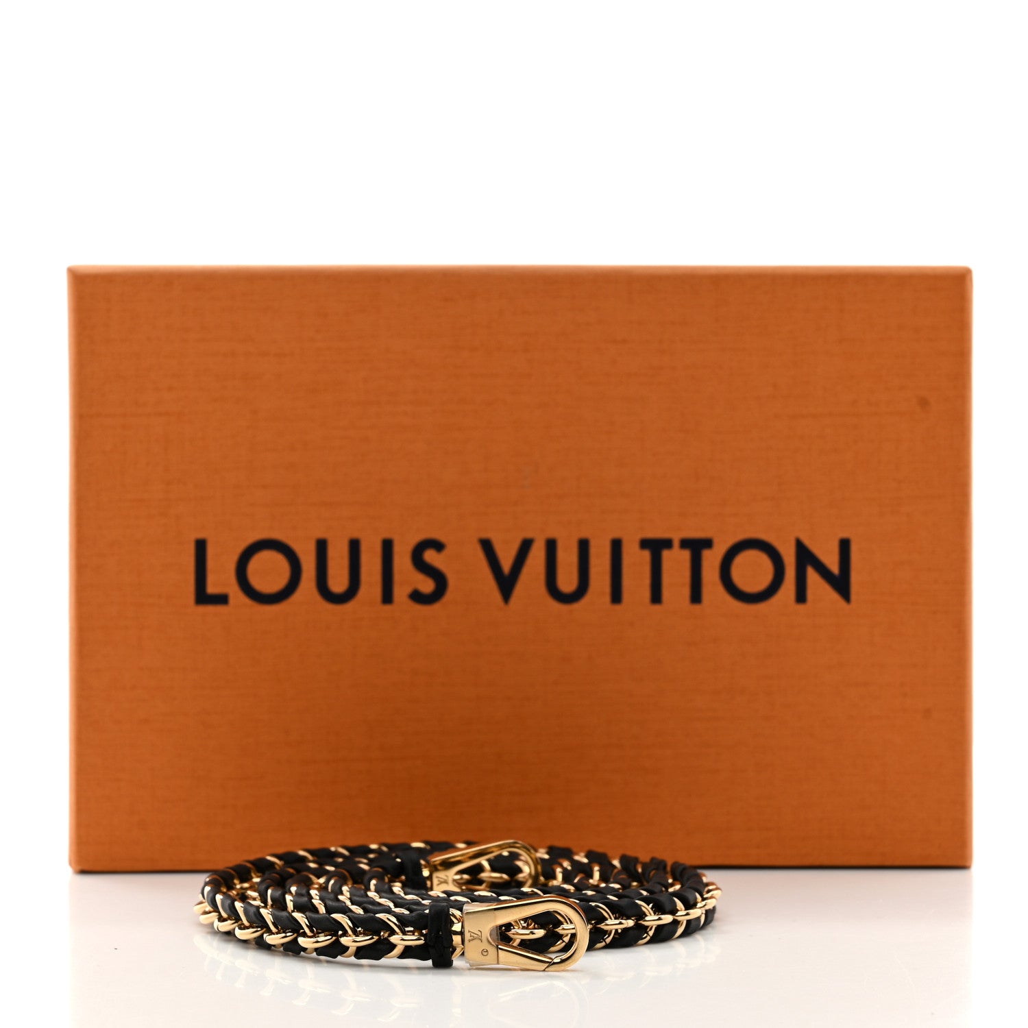 Louis Vuitton Calfskin Vanity PM Chain Strap Black 4 of 4