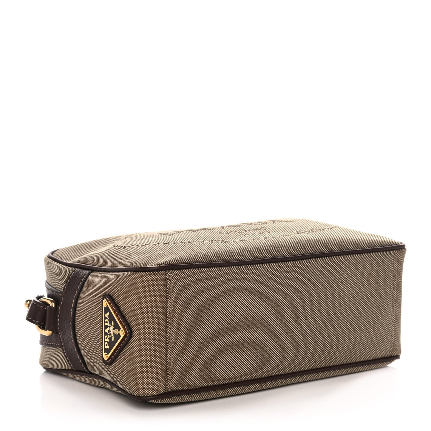 Jacquard Logo Camera Bag Corda Bruciato
