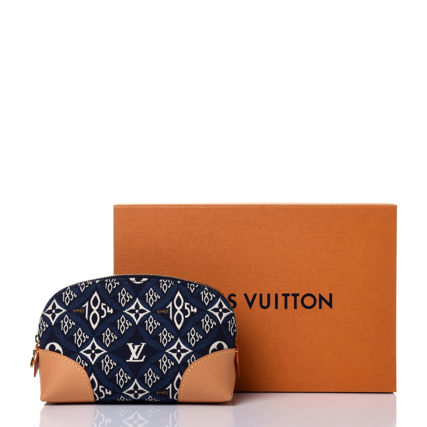Jacquard Since 1854 Cosmetic Pouch PM Blue