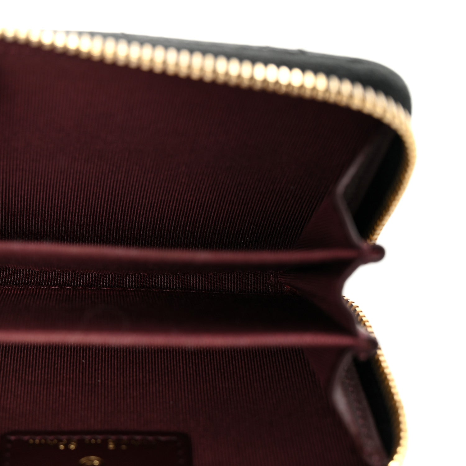Chanel Caviar Quilted Zip Coin Purse Black 5 of 7