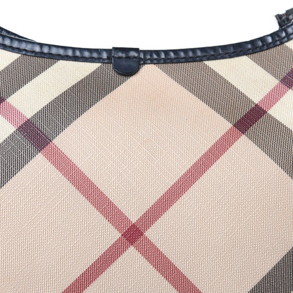 Burberry Supernova Check Buckle Hobo Black 13 of 19