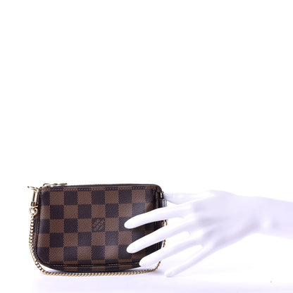 Louis Vuitton Damier Ebene Mini Pochette Accessories 2 of 8