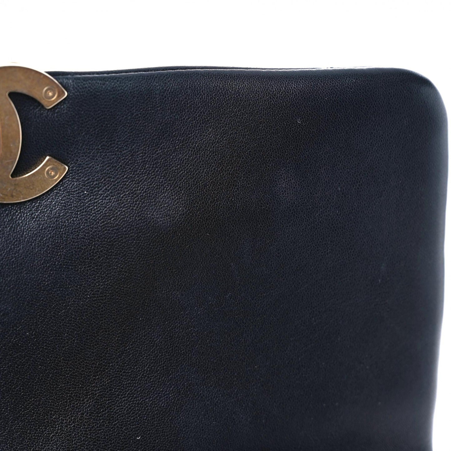 Lambskin Quilted Large Chanel 19 Flap Black