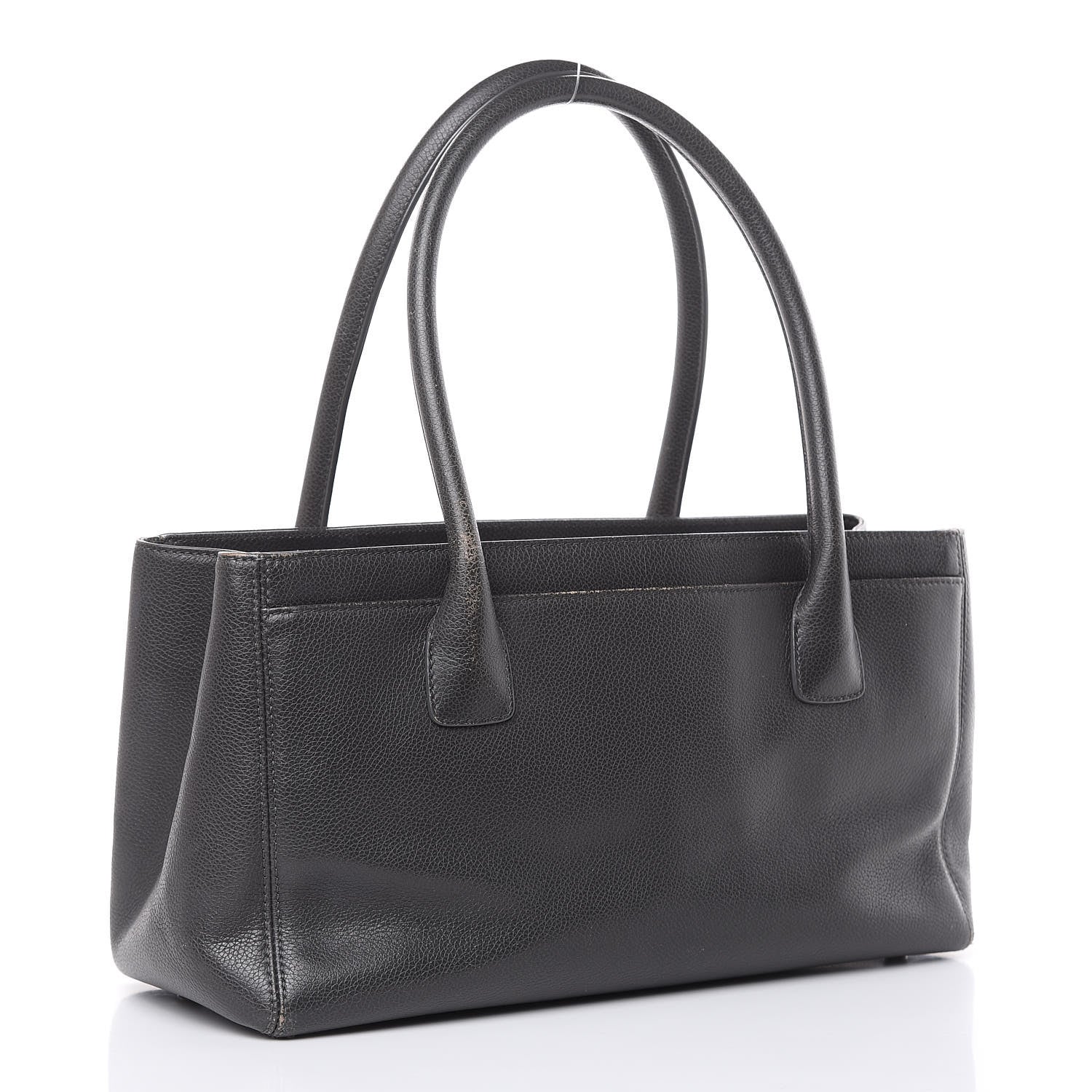 Chanel Calfskin Small Cerf Executive Shopper Tote Grey 3 of 19