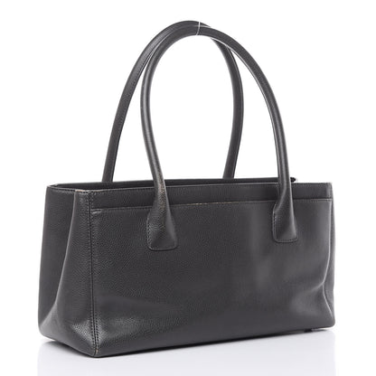 Chanel Calfskin Small Cerf Executive Shopper Tote Grey 3 of 19