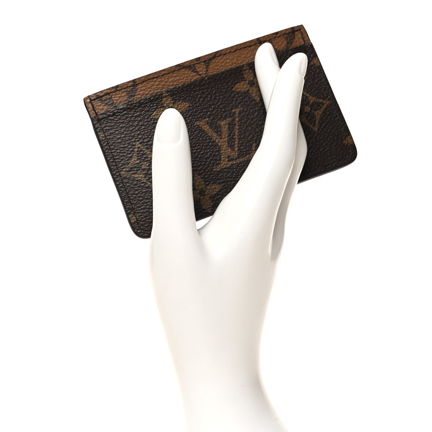 Reverse Monogram Card Holder