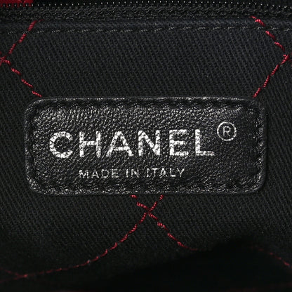 Chanel Grained Calfskin Shopping Fever Tote Red 7 of 14
