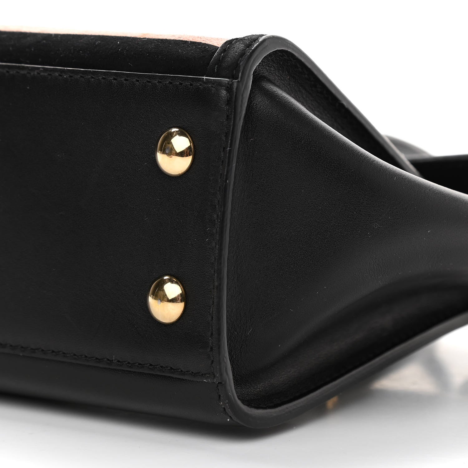 Salvatore Ferragamo Calfskin Suede Mara Shoulder Bag Black Opera 9 of 11