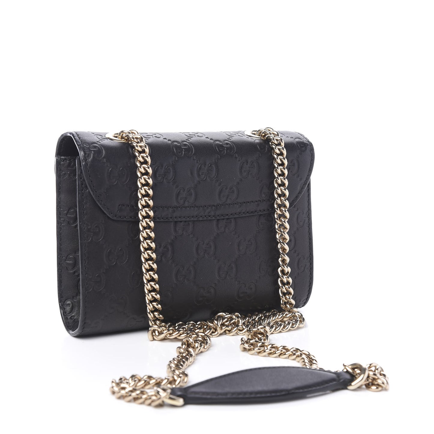 Guccissima Mini Emily Shoulder Bag Black