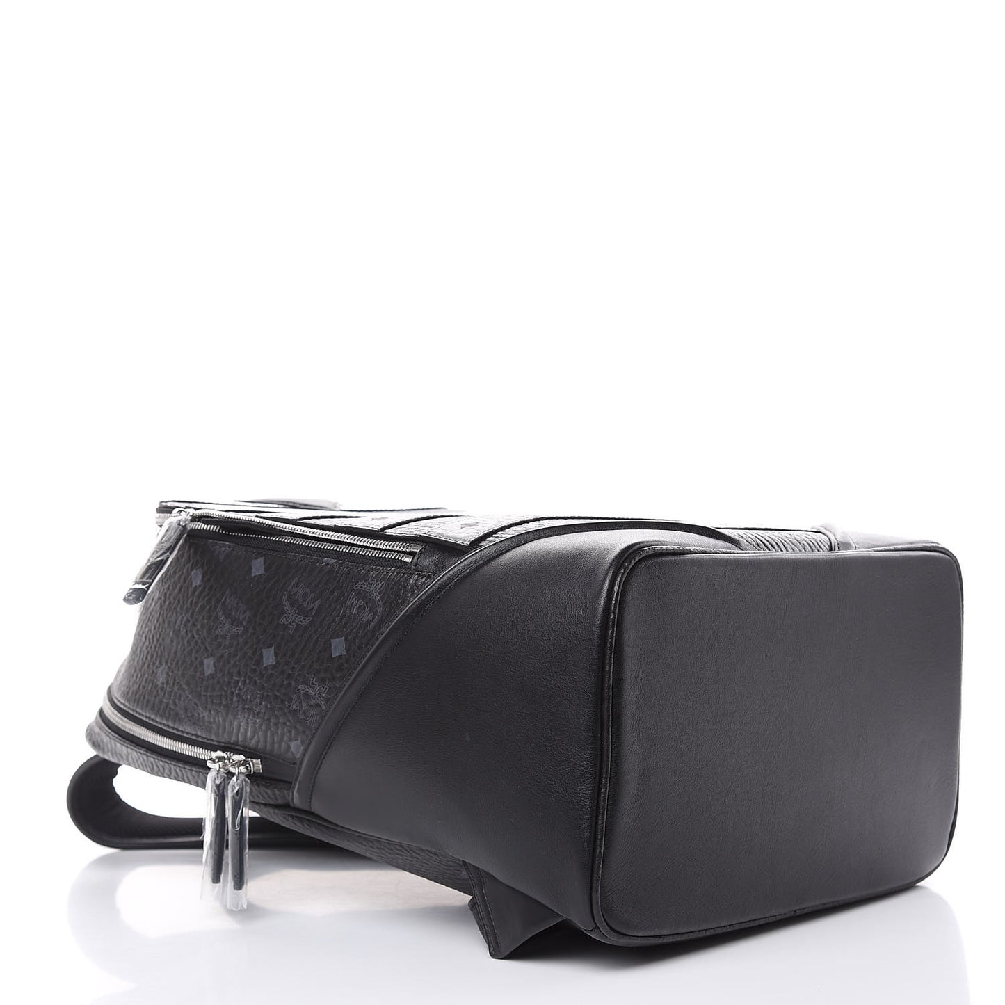 Metallic Visetos Spot MD Backpack Silver Black