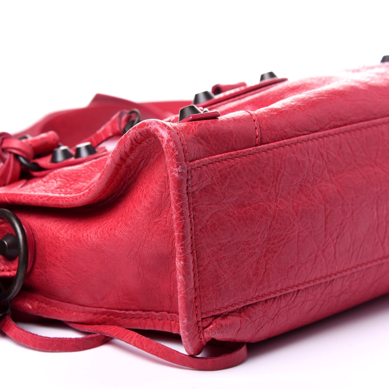 Balenciaga Agneau Classic Hardware Mini City Rose Thulian 8 of 14