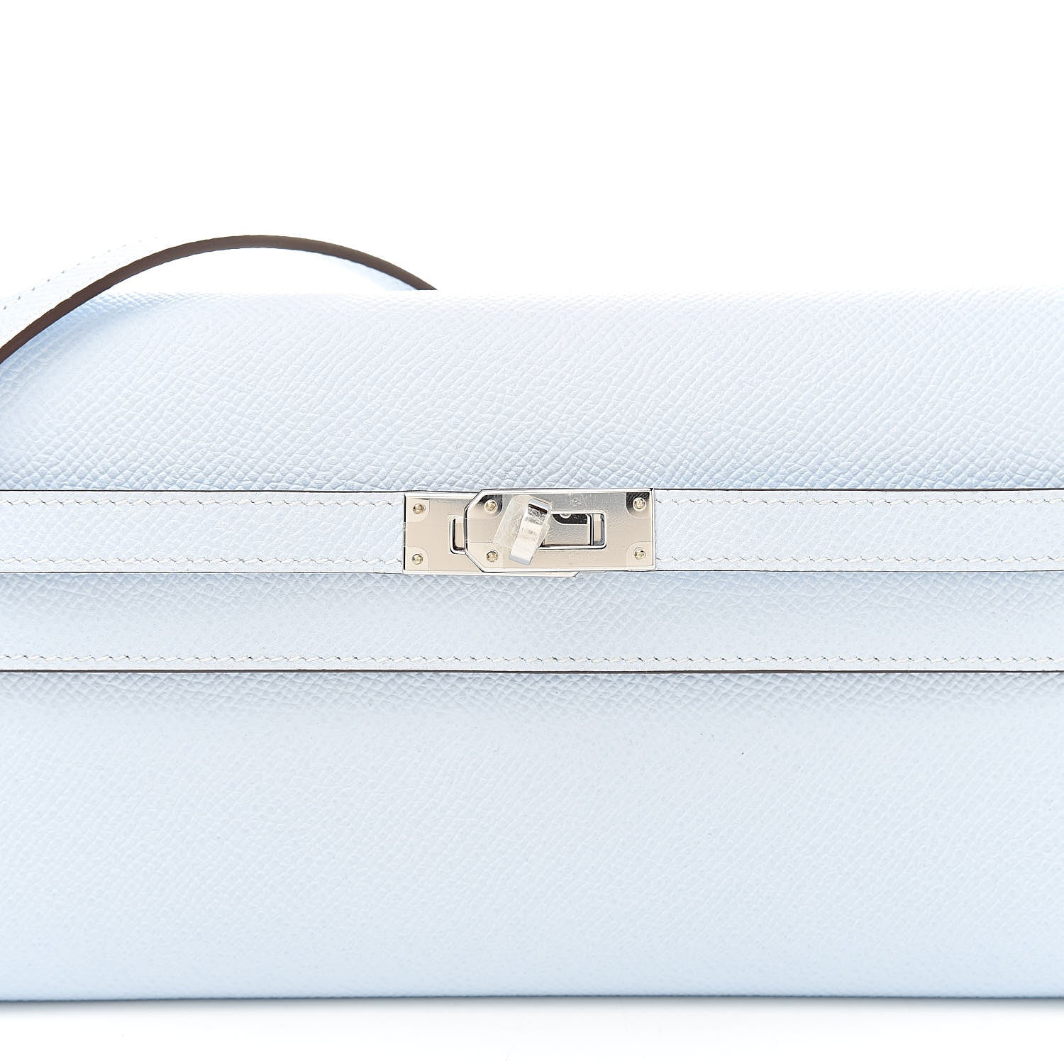 Hermes Epsom Kelly Wallet To Go Bleu Brume 7 of 10