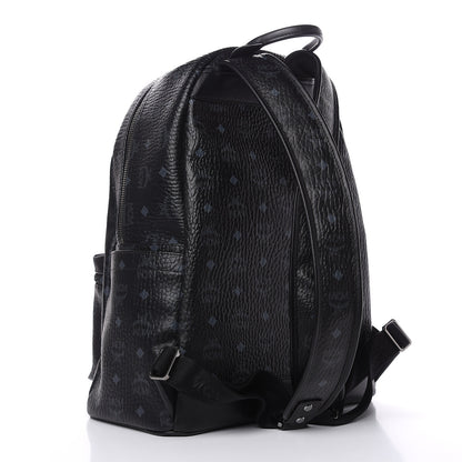 MCM Visetos Large Stark Backpack Black 3 of 9