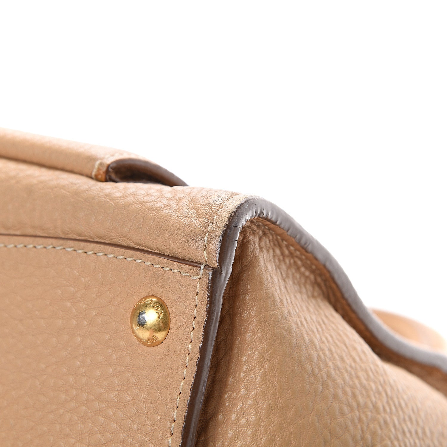 Prada Vitello Phenix Shopping Tote Sabbia 9 of 16
