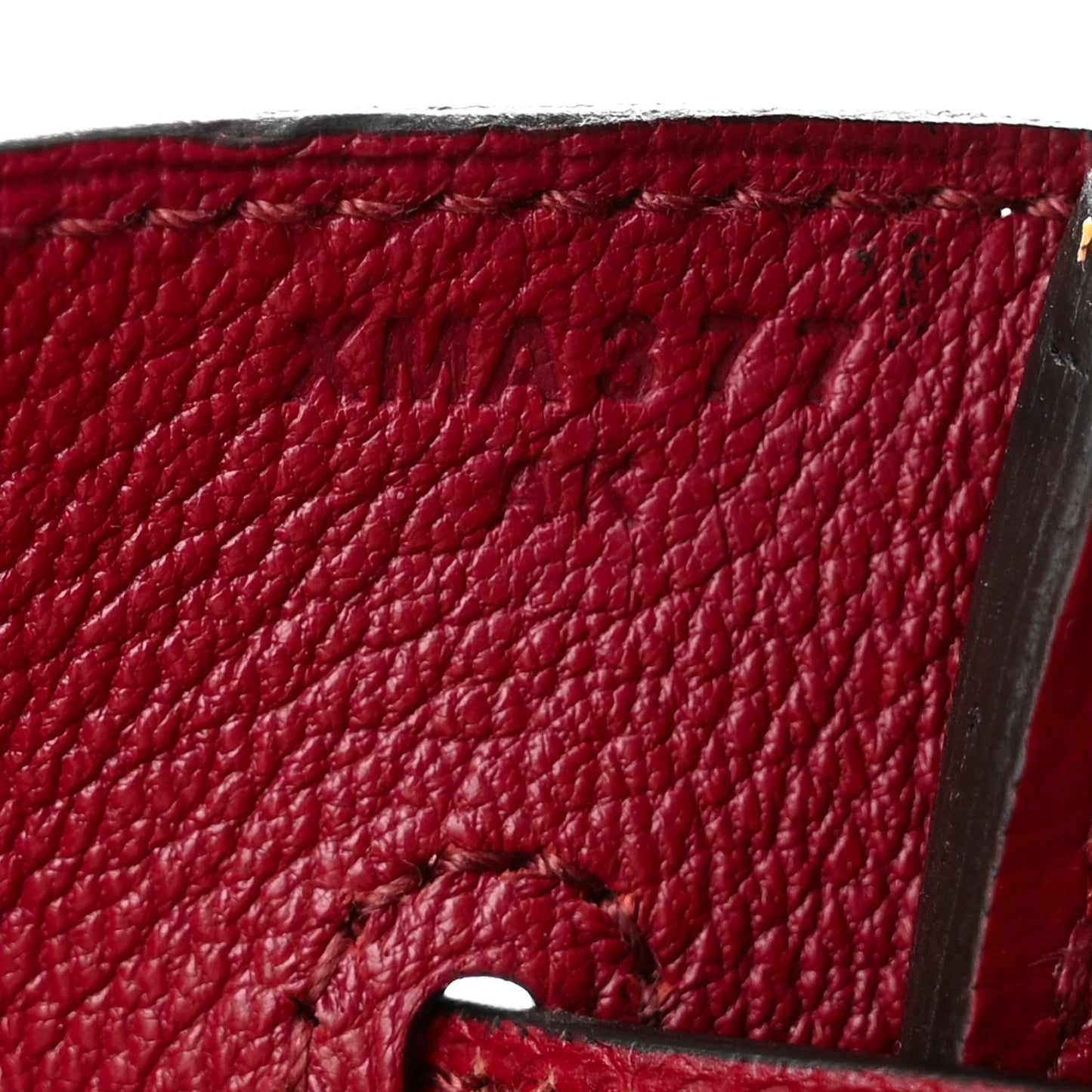 Epsom Birkin 35 Rouge Grenat