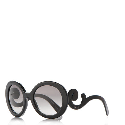 Prada Baroque Sunglasses SPR 27N Black 1 of 6