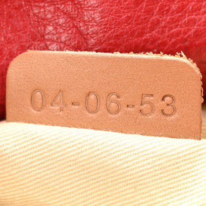 Chloe Calfskin Medium Paddington Satchel Rouge 7 of 23