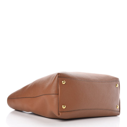 Miu Miu Vitello Daino Tote Cannella 5 of 8