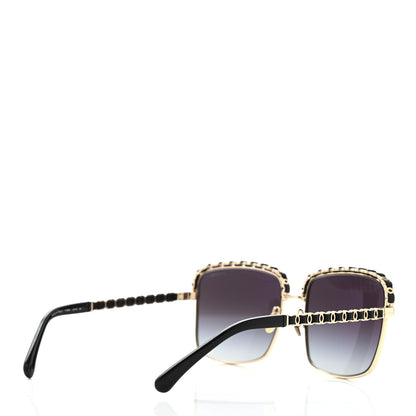 Chanel Metal Square Chain Sunglasses 71369 Grey 4 of 9