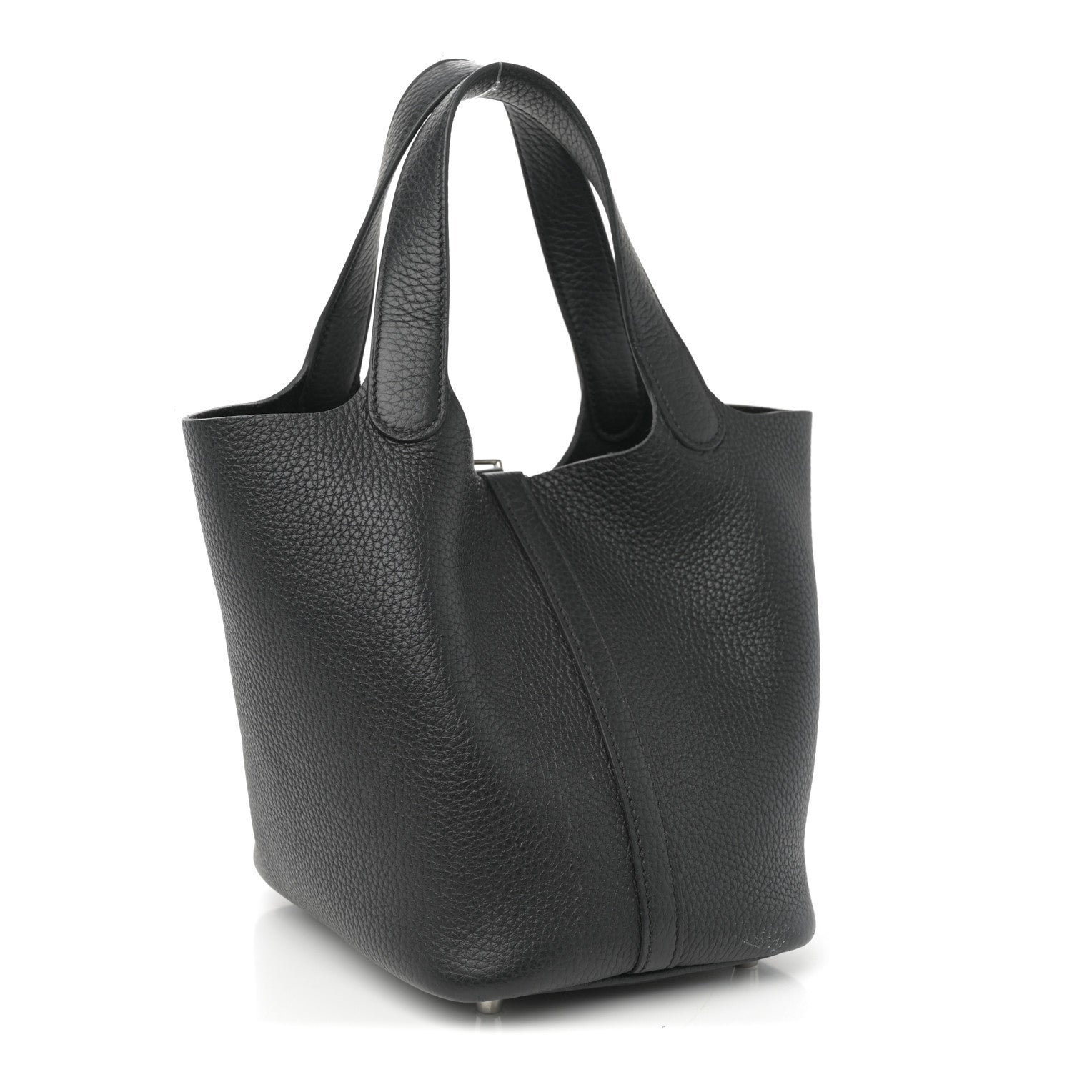 Hermes Taurillon Clemence Picotin Lock 18 PM Black 3 of 12