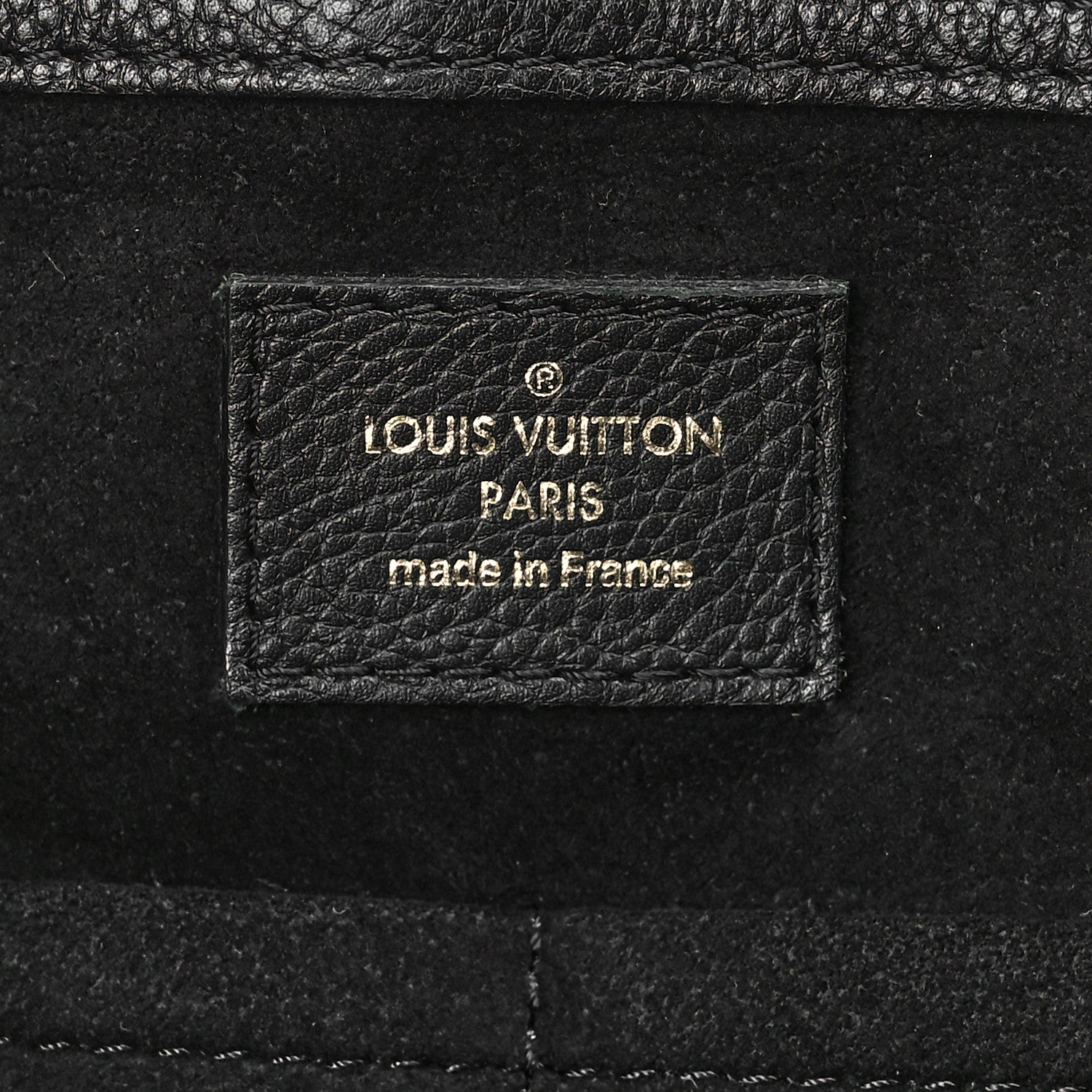 Louis Vuitton Monogram Pallas Shopper Black 6 of 8