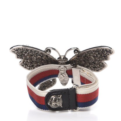 Gucci Web Crystal Butterfly Bracelet 4 of 4
