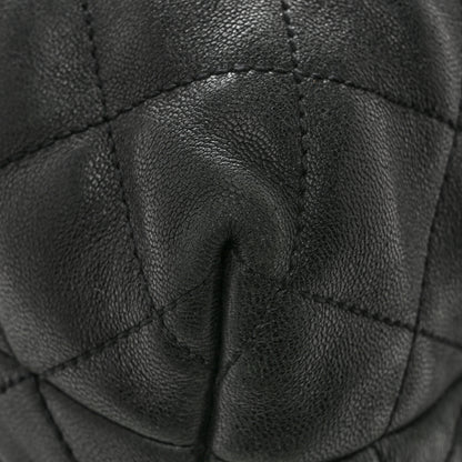 Saint Laurent Lambskin Quilted Maxi Icare Shopping Tote Black 11 of 14