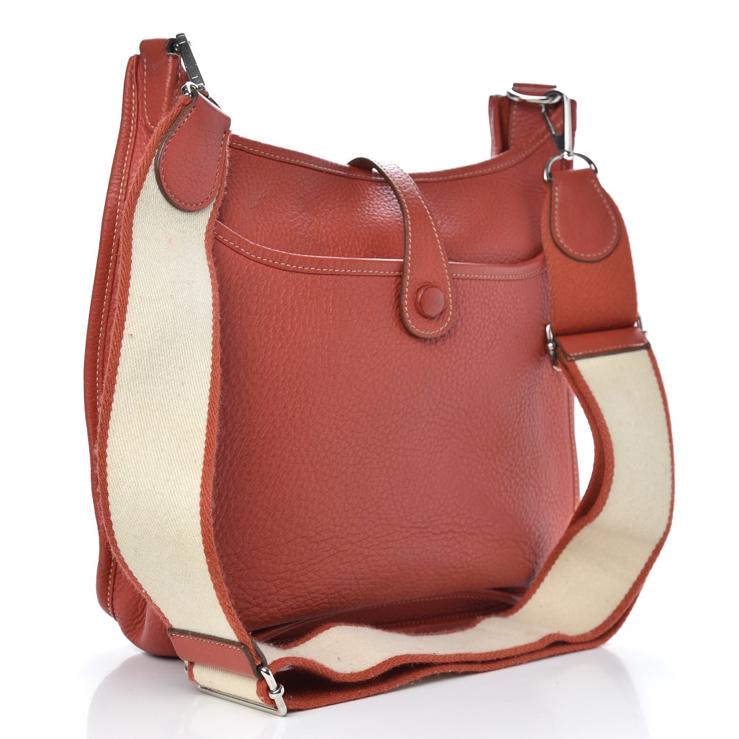 Hermes Taurillon Clemence Amazone Evelyne III PM Sanguine 3 of 12