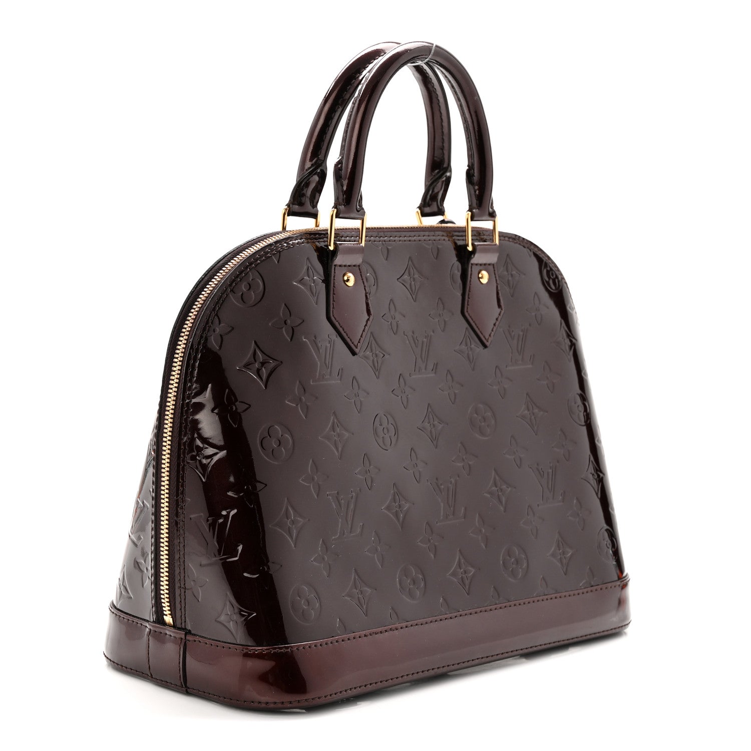 Louis Vuitton Vernis Alma PM Amarante 3 of 9