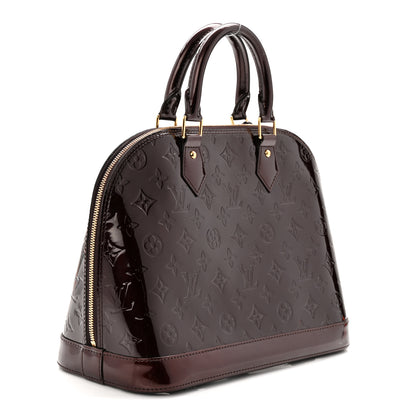 Louis Vuitton Vernis Alma PM Amarante 3 of 9