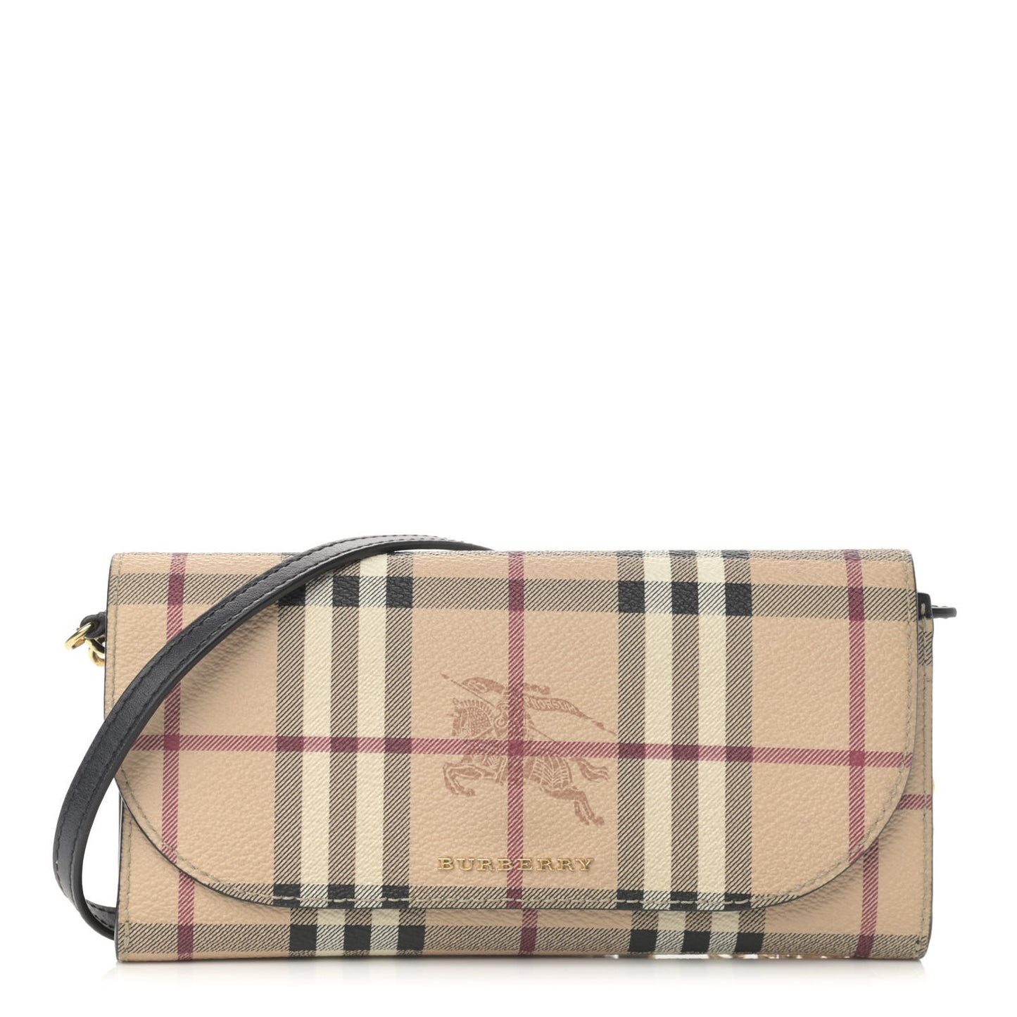 Haymarket Check Henley Wallet On Chain Black
