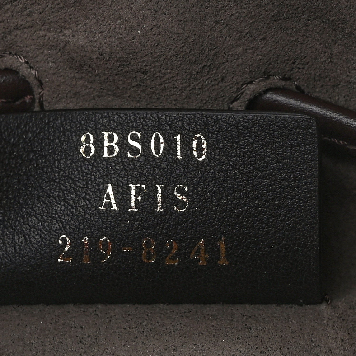 Fendi Suede Vitello King F is Fendi Micro FF Mini Mon Tresor Bucket Bag Sigaro Marrone Ebano 7 of 13