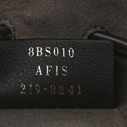 Fendi Suede Vitello King F is Fendi Micro FF Mini Mon Tresor Bucket Bag Sigaro Marrone Ebano 7 of 13