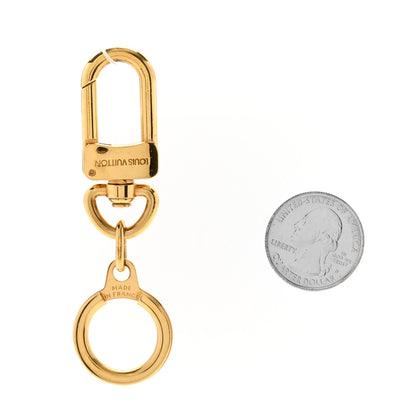 Louis Vuitton Pochette Extender Key Ring Gold 2 of 5