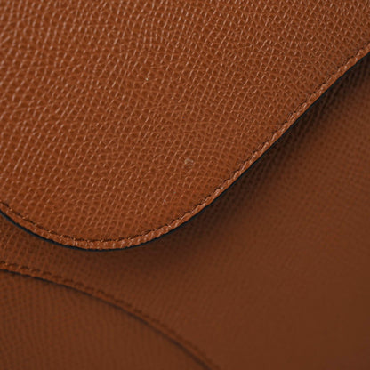 Christian Dior Grained Calfskin Saddle Bag Camello 7 of 11