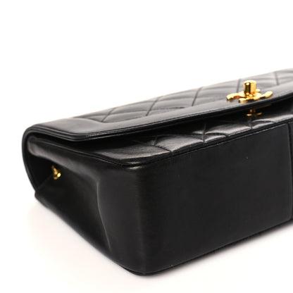 Chanel Lambskin Quilted Medium Single Flap Black 8 of 9