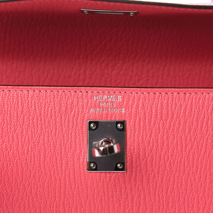 Hermes Chevre Kelly Sellier 25 Rose Lipstick 9 of 11