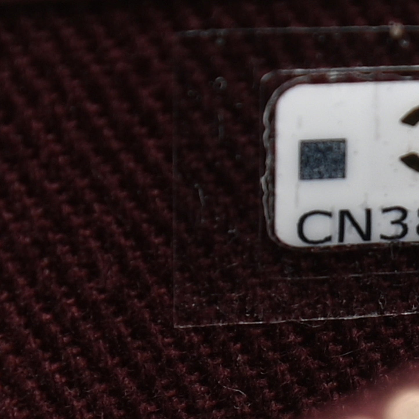 Caviar Quilted Business Affinity Phone Holder With Chain Black