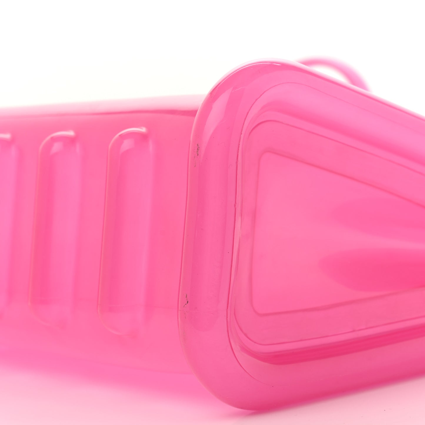 x MELISSA Jelly Medium Shopping Bag Clear Pink