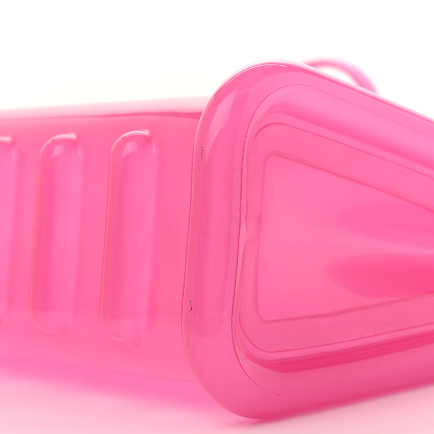 Telfar x MELISSA Jelly Medium Shopping Bag Clear Pink 9 of 10