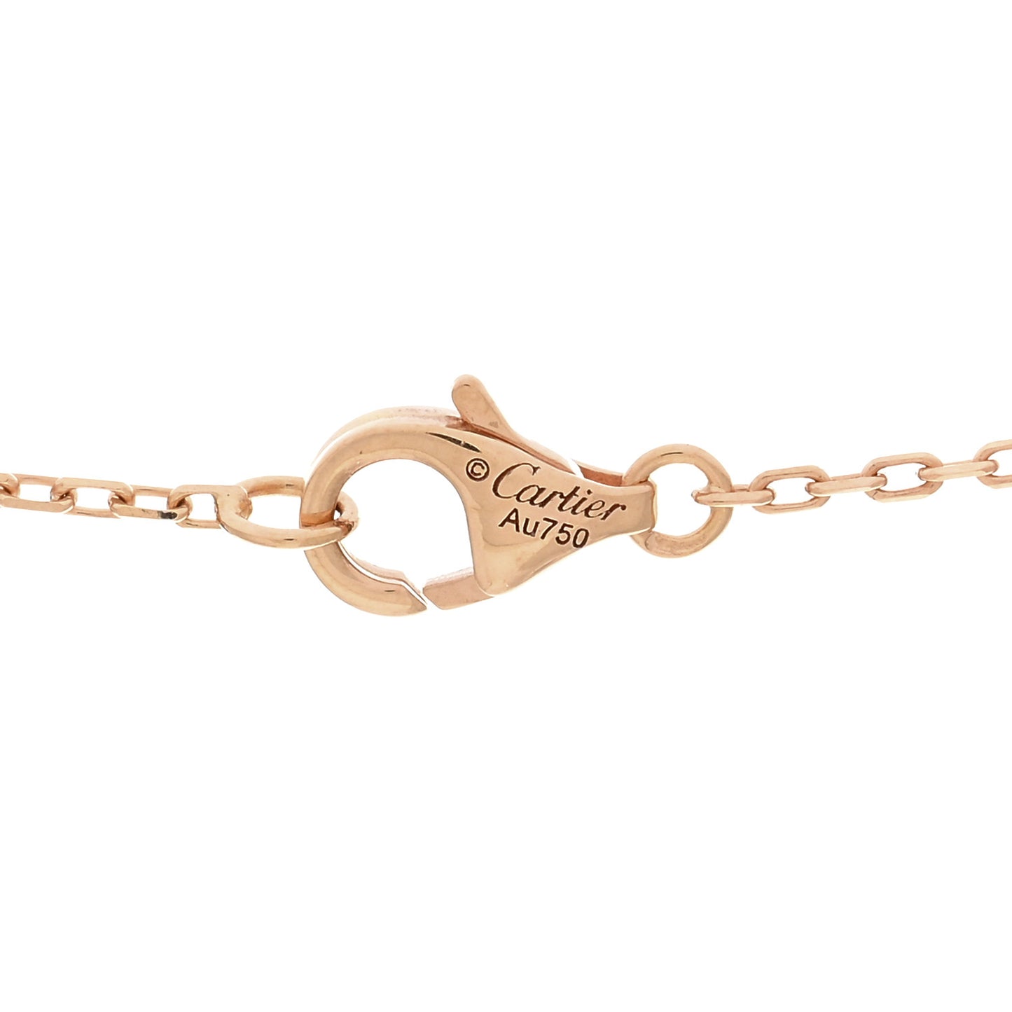 18K Pink Yellow White Gold Pearl Trinity Drop Necklace