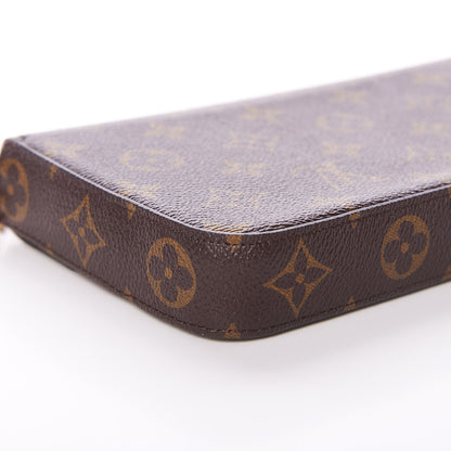 Louis Vuitton Monogram Pochette Felicie Chain Wallet Fuchsia 6 of 9
