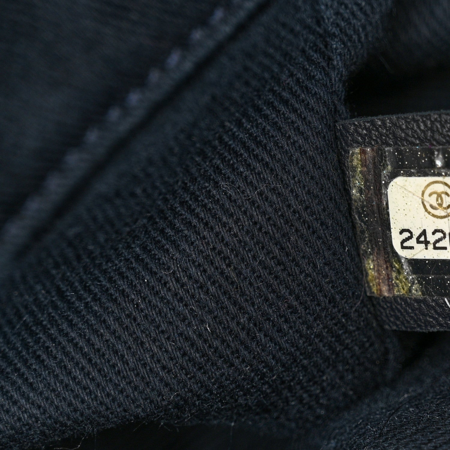 Chanel Denim Medium Deauville Tote Dark Blue 7 of 13