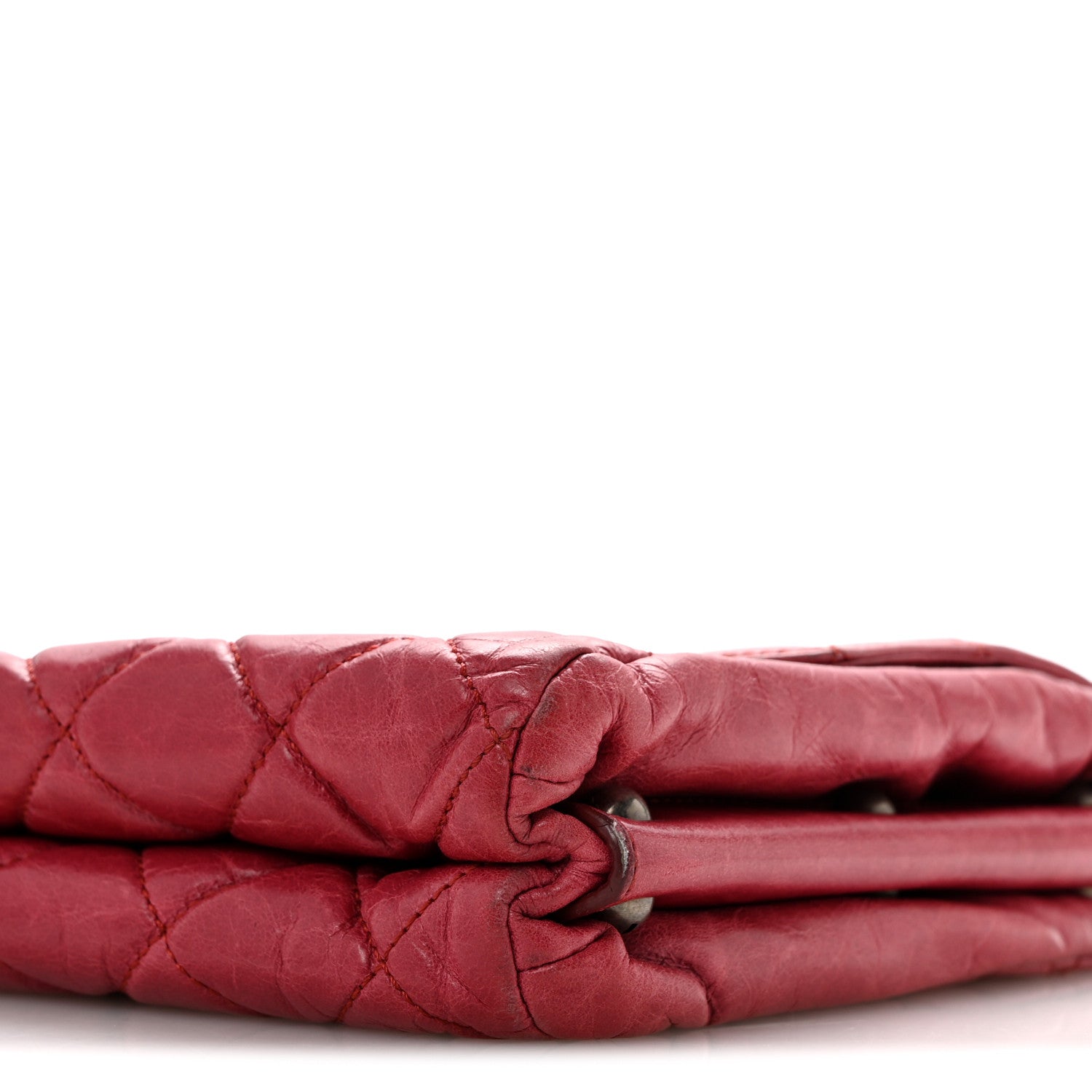Chanel Glazed Calfskin Quilted Soft Boy Flap Red 10 of 14