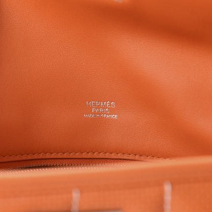Hermes Veau Swift Mini Sac Berline Orange 7 of 10
