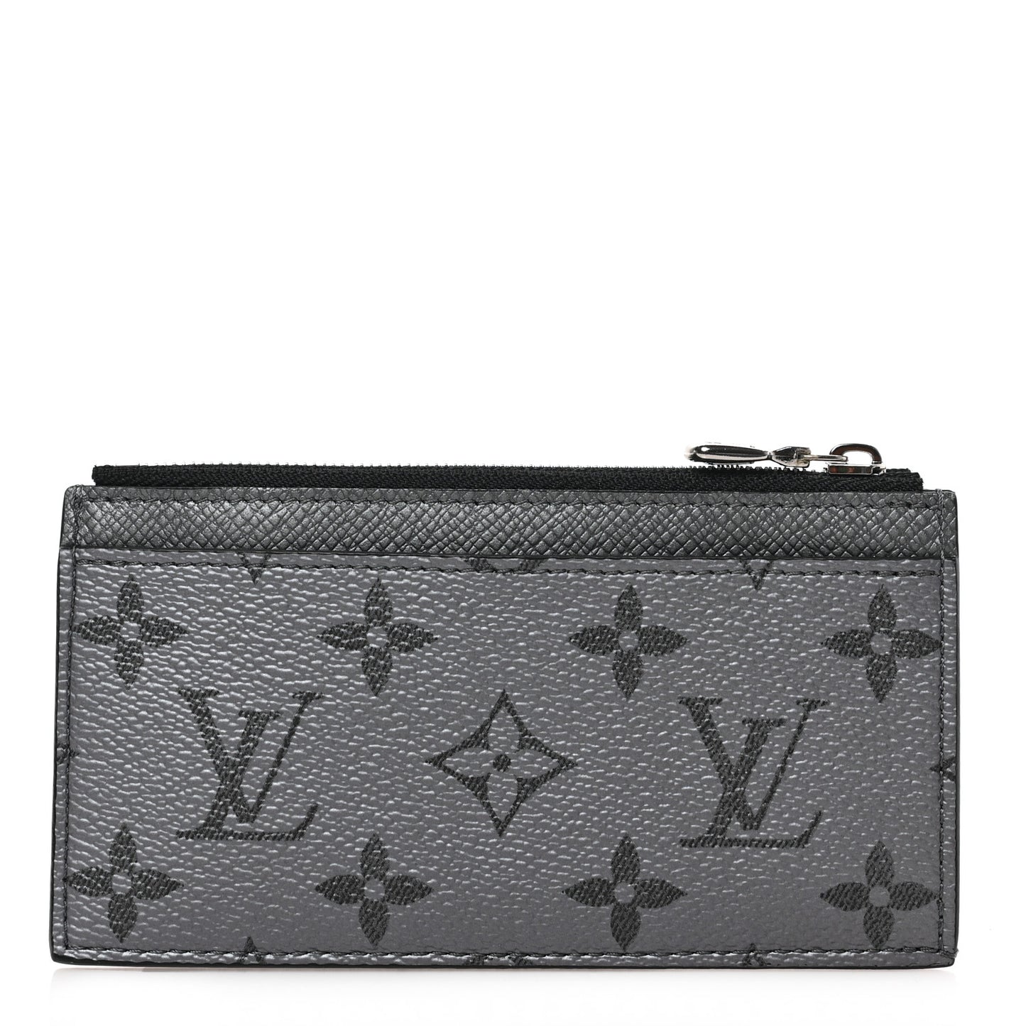 Reverse Monogram Eclipse Taiga Coin Card Holder