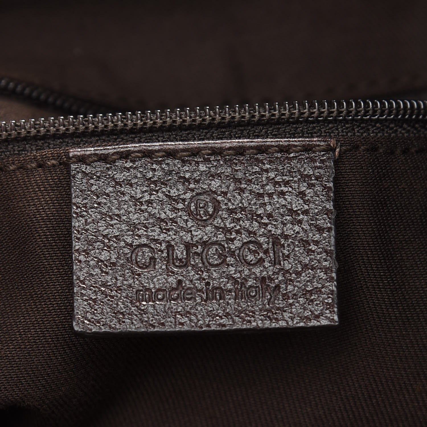 Gucci Monogram Large Abbey Tote Dark Brown 6 of 10